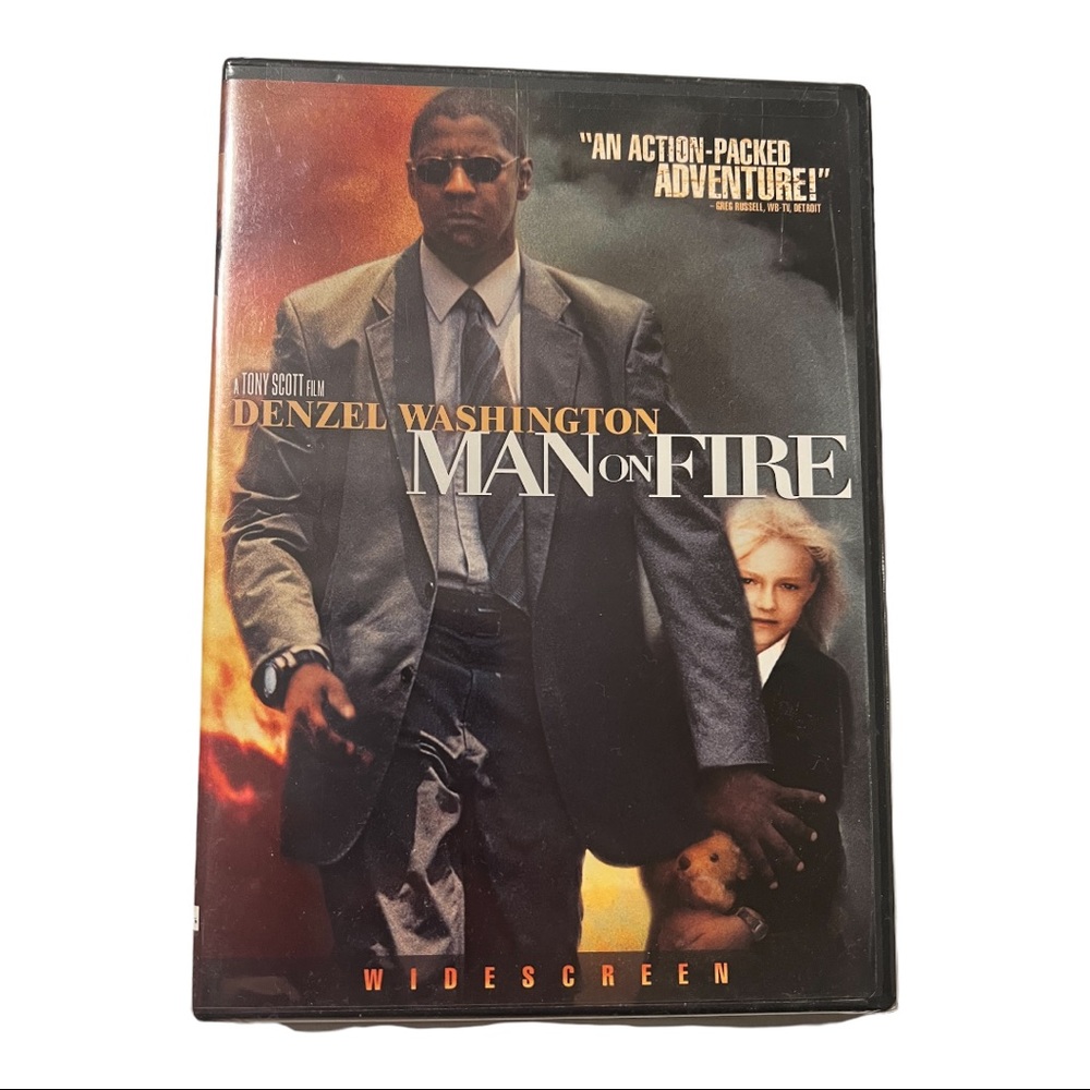 Man On Fire - DVD - Widescreen Edition - Denzel Washington